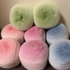 大容量！グラデーションケーキヤーン1.6kg
