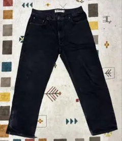 Levi's 550 ブラックデニム W36 L32 バギー