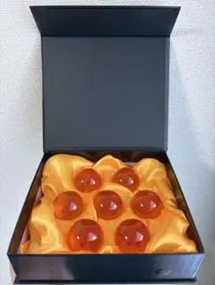 ドラゴンボール クリスタルボール 七星球 龍玉 オレンジ おまけ付