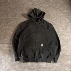 Carhartt レインディフェンダー　フルジップブラック XLサイズメンズ古着