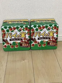 LOTTE パイの実 チョコレートパイ 缶 2個セットのサムネイル