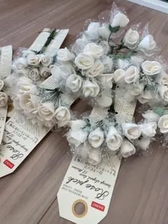 造花　バラ　薔薇　ワイヤー付き　ローズピック