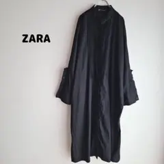 ZARA ロングノーカラーワンピース ザラ pm5652