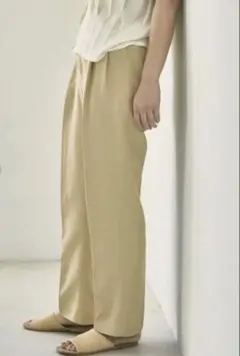タグ付実質未使用品　TODAYFUL Tapered Tuck Pants 38