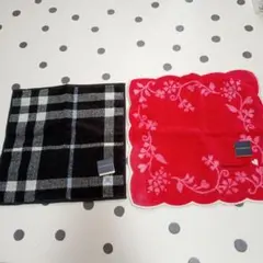 バーバリーハンカチ2枚セット新品未使用