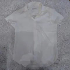 未着用　Kamakura Shirts 　半袖シャツ ホワイト サイズ　40のサムネイル
