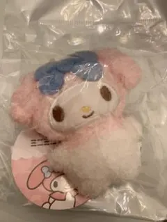マイメロディ ぬいぐるみマスコット カラビナ付き