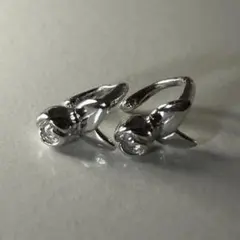 フェイクピアス シルバーSV925 薔薇