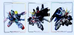 ガンダム トレーディングカード 3体セット