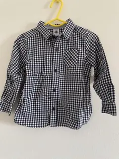新品⭐︎プチバトー　長袖ブラウス95