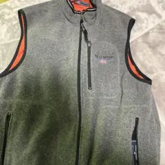 Polo Sport グレー ジップアップベスト