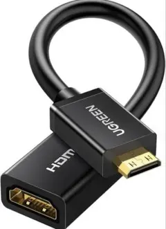 変換アダプターHDMI ケーブル ハイスピード ミニ Mini オスメス