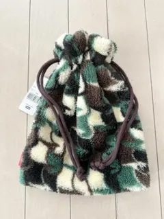 新品‼️CHUMS チャムス　もこもこフリース　巾着