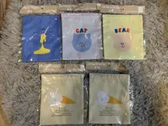 drawstring bag 巾着 とけたソフトクリーム・CAT 5点セット