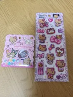 サンリオ　日焼けシリーズ　シール