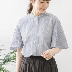 極美品✨　グレー❤️　アーバンリサーチサニーレーベル　バタフライスリーブブラウス