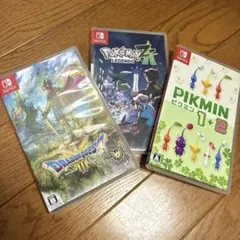 Switchソフト【ドラクエIII 】【ポケモンZA 】【ピクミン1+2】