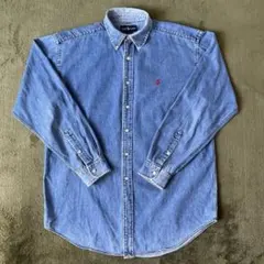 90s Ralph Lauren BLAIRE Denim Shirt L