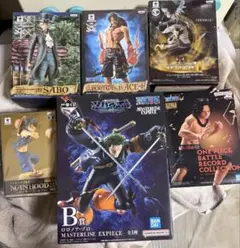 ワンピース DXF THE GRANDLINEシリーズ 麦わらの一味新品セット