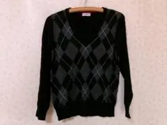 アーガイル ニット
