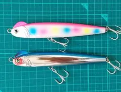 シンキングペンシル シーバスルアー２色セットのサムネイル