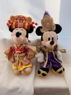 東京ディズニーリゾート　ぬいぐるみバッジ　ボンファイアーダンス　ミキミニ