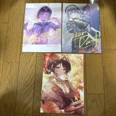 ♢ あまみねこカフェ オリジナル vtuber フルカラーイラスト集 3冊セット