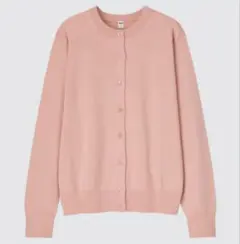 UVカットクルーネックカーディガン　ユニクロ　UNIQLO