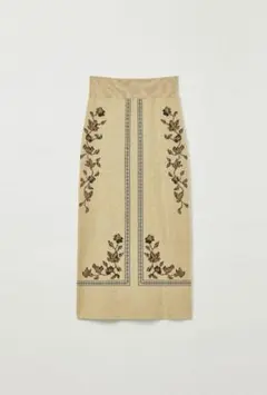 スカート Eaphi SCARF MOTIF KNIT SKIRT IVORY Eaphi scarf motif knit skirt｜Yahoo!フリマ（旧PayPayフリマ）