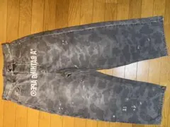 BAPE 1ST CAMO LOOSE FIT DENIM PANTS