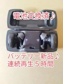 【電池交換済】BOSE SoundSport Free イヤホン ブラック♪