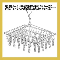 洗濯ばさみ ステンレス ピンチハンガー タオルハンガー 30ピンチ