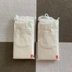 【新品】二枚セット　UNIQLO レギンス　10分丈　ホワイト　110