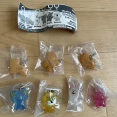 たべっ子どうぶつthe movie めじるしアクセサリー6種7個セット