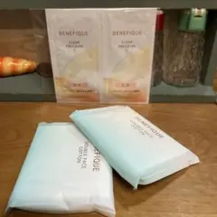 BENEFIQUE CLEAR EMULSION C トライアルセット&コットン