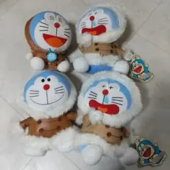 ドラえもん ファー付きコートぬいぐるみ レトロ