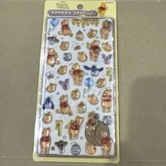 正規品　ボンボンドロップシール　ディズニー　くまのプーさん