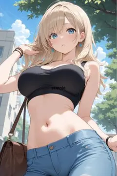 m597 AIイラスト　かわいい　A4ポスター