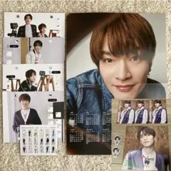 SnowMan カード 特典 SERIOUS カレンダー 深澤辰哉 シール