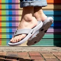 27cm ナイキ マリーナ メンズスライド サンダル グレー 2026夏新作のサムネイル