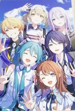 PASH! 11月号 プロセカ アニメイト 特典 ポストカード パッシュ
