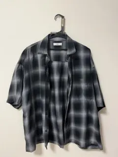 オンブレ　チェックシャツのサムネイル