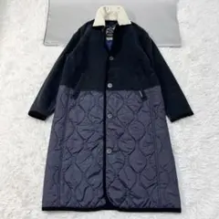 キルティングコート ロングコート
