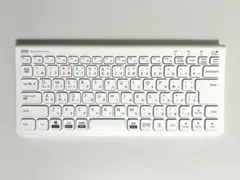 サンワサプライ Bluetoothキーボード 日本語配列 ホワイト 薄型