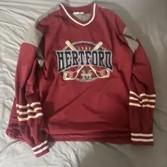 最終価格 HERTFORD 1989 Vネック長袖トレーナー