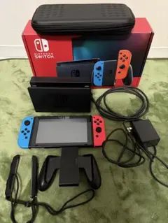 Nintendo Switch 本体 箱あり + ケース付き