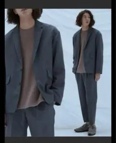 【WYM LIDNM】RELAX WOOL LIKE PE SET-UP/