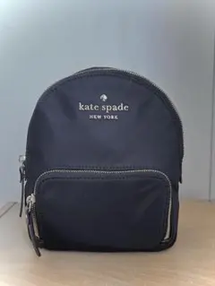 kate spade 黒 ナイロンリュック