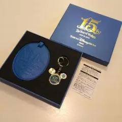 非売品☆ディズニーシー☆15周年☆ネームタグ&キーリング☆プレス限定記念品