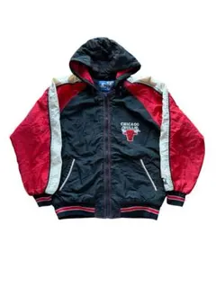 スターター製 CHICAGO BULLS フード中綿入りジャケット Lサイズ